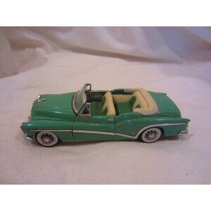 FRANKLIN MINT 1953 Buick Skylark Convertible 1/43 die cast green car Orig box
